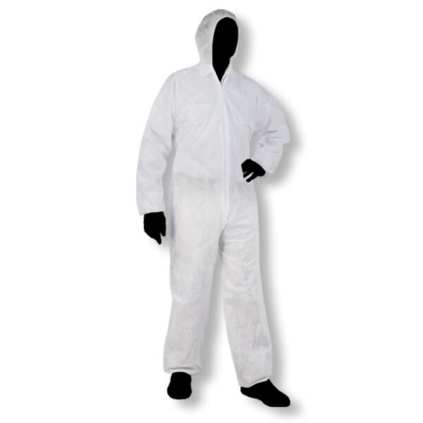 Combinaison blanche en PP avec capuche